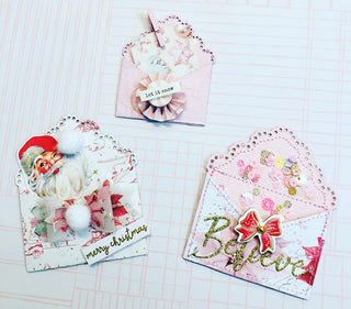 Mini Scalloped Envelope Set