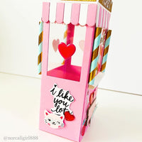 3D Ticket Booth Gift Box