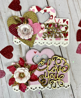 Heart Bag Topper