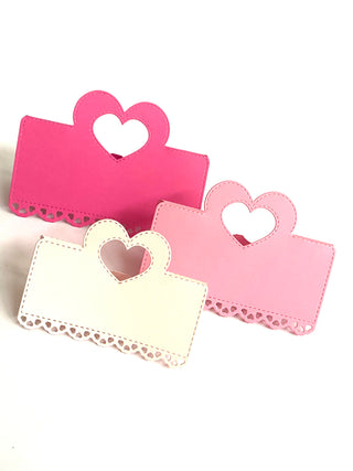Heart Bag Topper