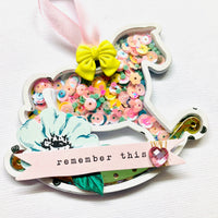 Rocking Horse Shaker Tag