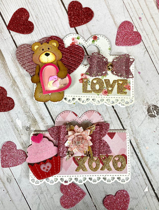 Heart Bag Topper