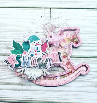 Rocking Horse Shaker Tag