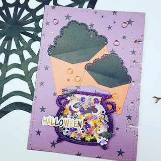 Mini Scalloped Envelope Set